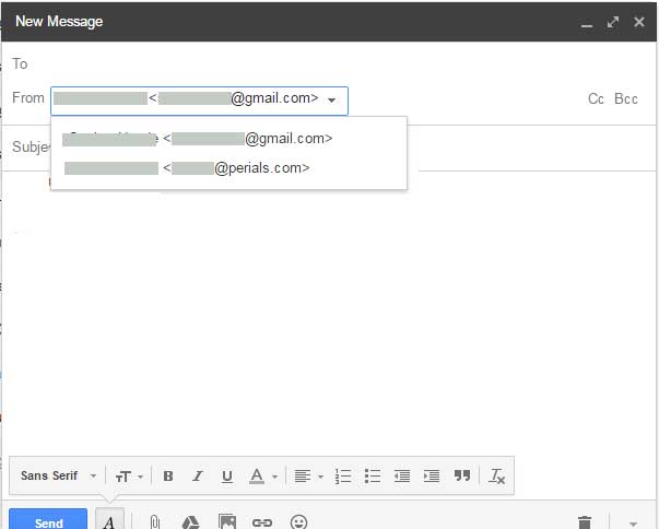 Gmail Compose Mail after configuration